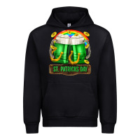 Black St. Patrick's Day beer Urban Hoodie - OliviaCreatesArt