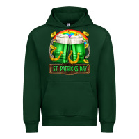 Forest Green St. Patrick's Day beer Urban Hoodie - OliviaCreatesArt