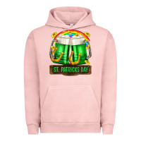 Pigment Salmon St. Patrick's Day beer Urban Hoodie - OliviaCreatesArt