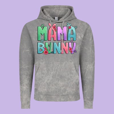 Easter Floral Mama Bunny Vintage Hoodie Designed By Artiststas