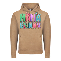 Vintage Coffee easter floral mama bunny Vintage Hoodie - Artiststas