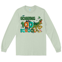Matcha roaring into 100 day of school Long Sleeve Tee - MaliasSmallBusiness