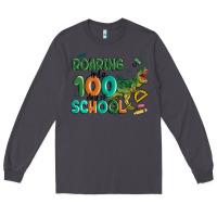 Smoke roaring into 100 day of school Long Sleeve Tee - MaliasSmallBusiness