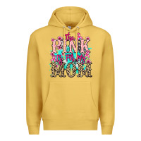 Antique Gold The pink is for my Mom Cancer Awareness Premium Hoodie - HowdyJamesFarm