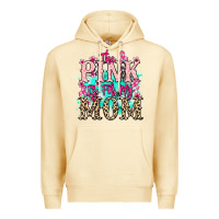 Pina Colada The pink is for my Mom Cancer Awareness Premium Hoodie - HowdyJamesFarm