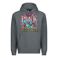 Rock The pink is for my Mom Cancer Awareness Premium Hoodie - HowdyJamesFarm