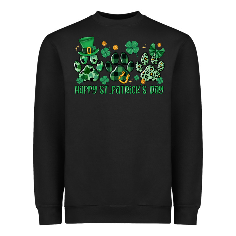 Happy St.patrick's Day Heavyweight Sweatshirt by MaliasSmallBusiness | Teevron