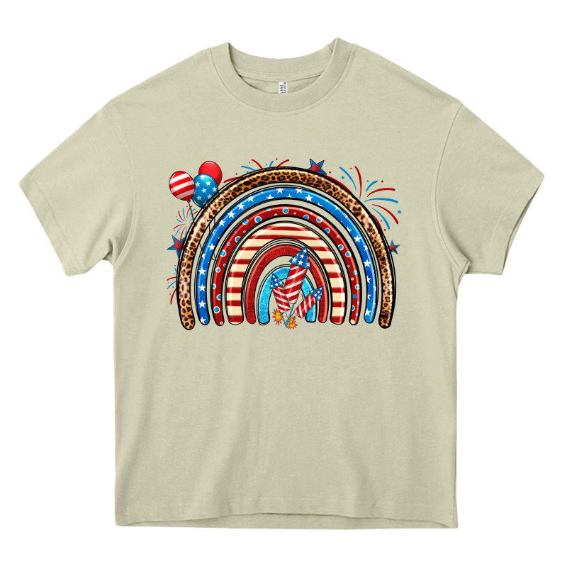 American Rainbow Heavy Core Tee by Neo Western | Teevron