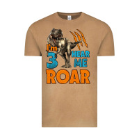 Vintage Camel i'm three hear me roar dinosaur birthday Vintage Tee - LillyAllenDesigns