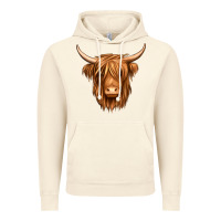 Vintage Artic long haired cow Vintage Hoodie - Jasminsmagicworld