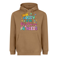 Toasted Coconut daddy of the birthday princess Heavyweight Hoodie - NancyCooperArtShop