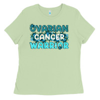 Matcha Ovarian Cancer Warrior Ladies Tee - texasbilliewilder