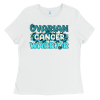 Ovarian Cancer Warrior Ladies Tee | Teevron