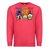 Cardinal Hallothanksmas gnomes Premium Sweatshirt - NancyCooperArtShop