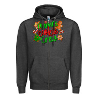 Charcoal Heather mama's cookie crew Zipper Hoodie - LillyAllenDesigns