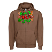Chestnut mama's cookie crew Zipper Hoodie - LillyAllenDesigns