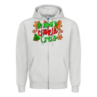 Dove Grey mama's cookie crew Zipper Hoodie - LillyAllenDesigns