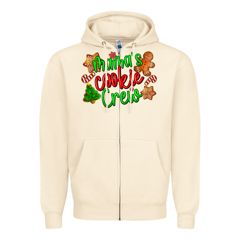 Mama's Cookie Crew Zipper Hoodie by LillyAllenDesigns | Teevron
