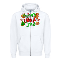 White mama's cookie crew Zipper Hoodie - LillyAllenDesigns