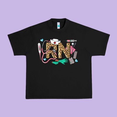 Western Registered Nurse Urban Heavy Tee Designed By Lillyallendesigns