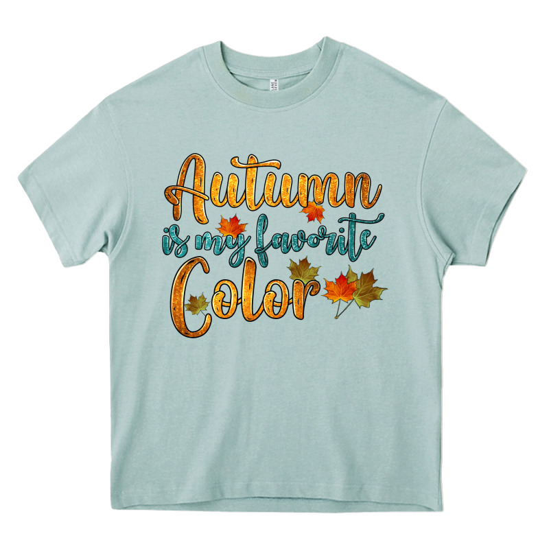 Autumn Is My Favorite Color Heavy Core Tee by HRA Design Shop | Teevron