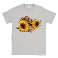 Moon Dust sunflower leopard patch Classic Tee - AdoDesignShop