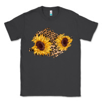 Smoke sunflower leopard patch Classic Tee - AdoDesignShop
