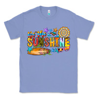 Colony Blue be the sunshine Classic Tee - CowhideDigitalArt