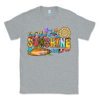 Heather Grey be the sunshine Classic Tee - CowhideDigitalArt
