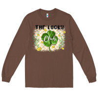 Chestnut the lucky club Long Sleeve Tee - MaliasSmallBusiness