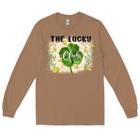 Toasted Coconut the lucky club Long Sleeve Tee - MaliasSmallBusiness