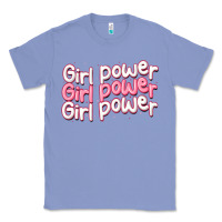 Colony Blue girl power Classic Tee - MaliasSmallBusiness
