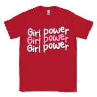 Red girl power Classic Tee - MaliasSmallBusiness