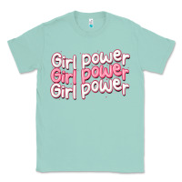 Seafoam girl power Classic Tee - MaliasSmallBusiness