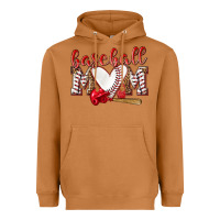 Meerkat Baseball Mom Heavyweight Hoodie - NancyCooperArtShop