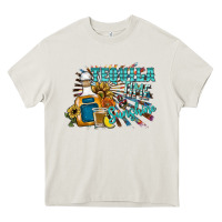 Cream tequila time & sunshine Heavy Core Tee - SublimationCraftShop