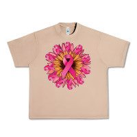 Burro cancer ribbon sunflower Urban Heavy Tee - NancyCooperArtShop