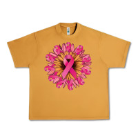 Peanut Butter cancer ribbon sunflower Urban Heavy Tee - NancyCooperArtShop