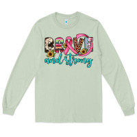 Matcha brave and strong Long Sleeve Tee - JahusDesignShop