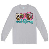 Moon Dust brave and strong Long Sleeve Tee - JahusDesignShop