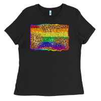 Black pride background Ladies Tee - Zillion Design Studio