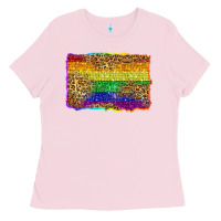 Bubblegum Pink pride background Ladies Tee - Zillion Design Studio