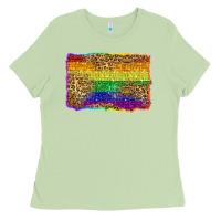 Matcha pride background Ladies Tee - Zillion Design Studio