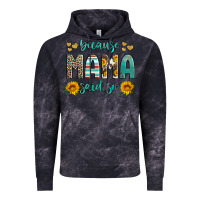 Cloud Black because mama said so western sunflowers Vintage Hoodie - Artiststas