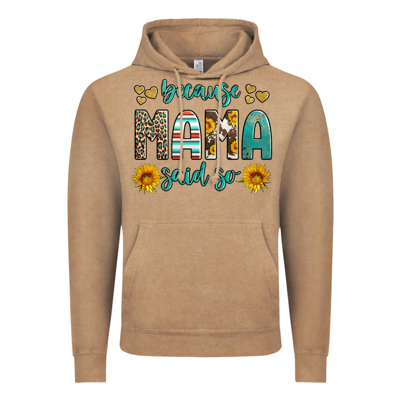 Because Mama Said So Western Sunflowers Vintage Hoodie by Artiststas | Teevron