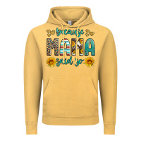 Vintage Mustard because mama said so western sunflowers Vintage Hoodie - Artiststas