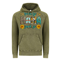 Vintage Olive because mama said so western sunflowers Vintage Hoodie - Artiststas
