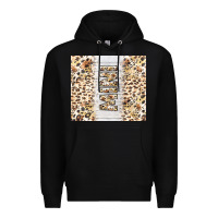 Black mother's day mini leopard tumbler tbs Premium Hoodie - TumblerDesignByShophia