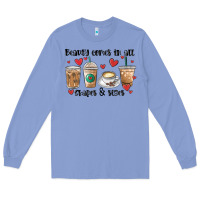 Colony Blue beauty comes in all shapes and sizes coffee Long Sleeve Tee - MaliasSmallBusiness