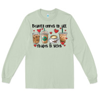 Matcha beauty comes in all shapes and sizes coffee Long Sleeve Tee - MaliasSmallBusiness